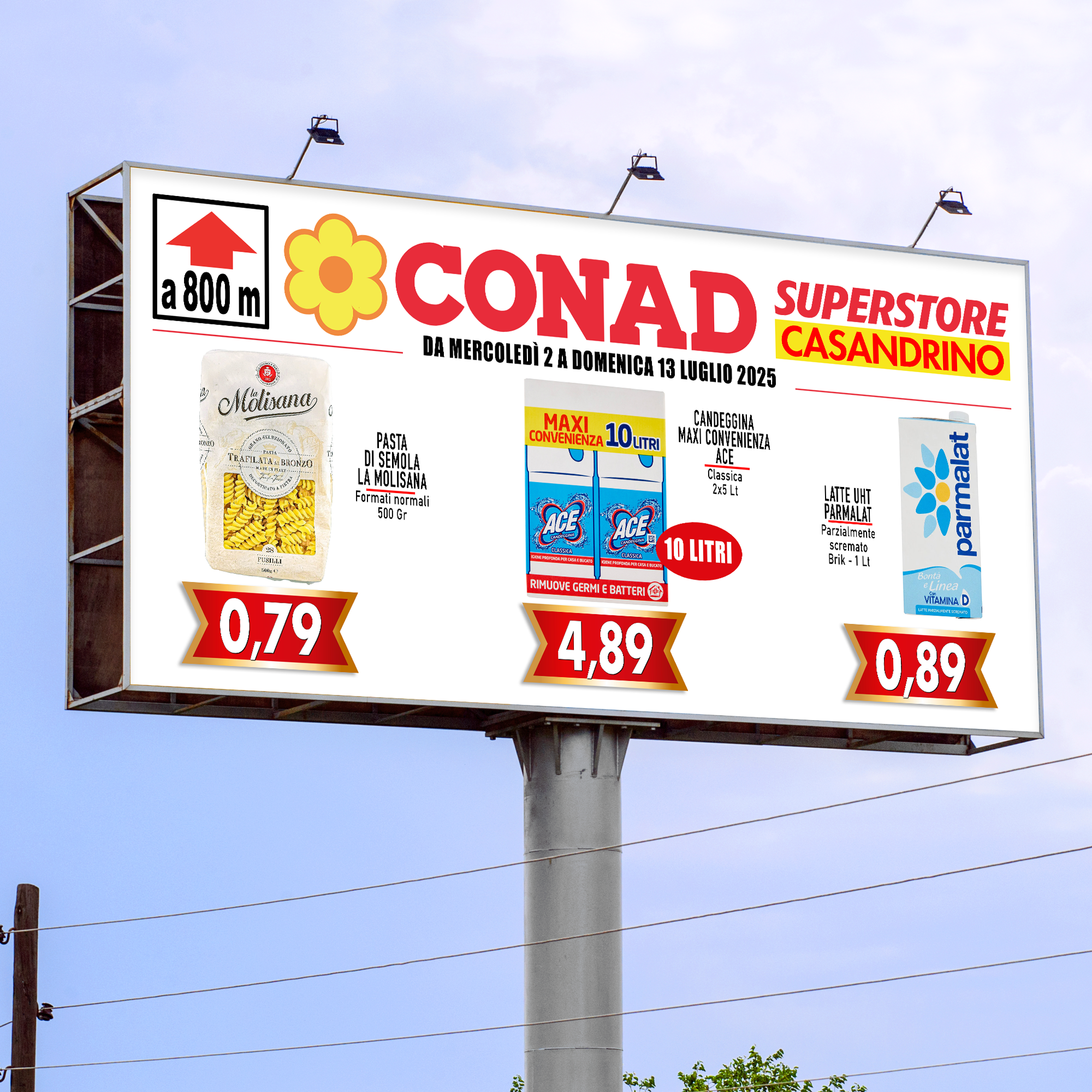 Manifesti Conad Casandrino