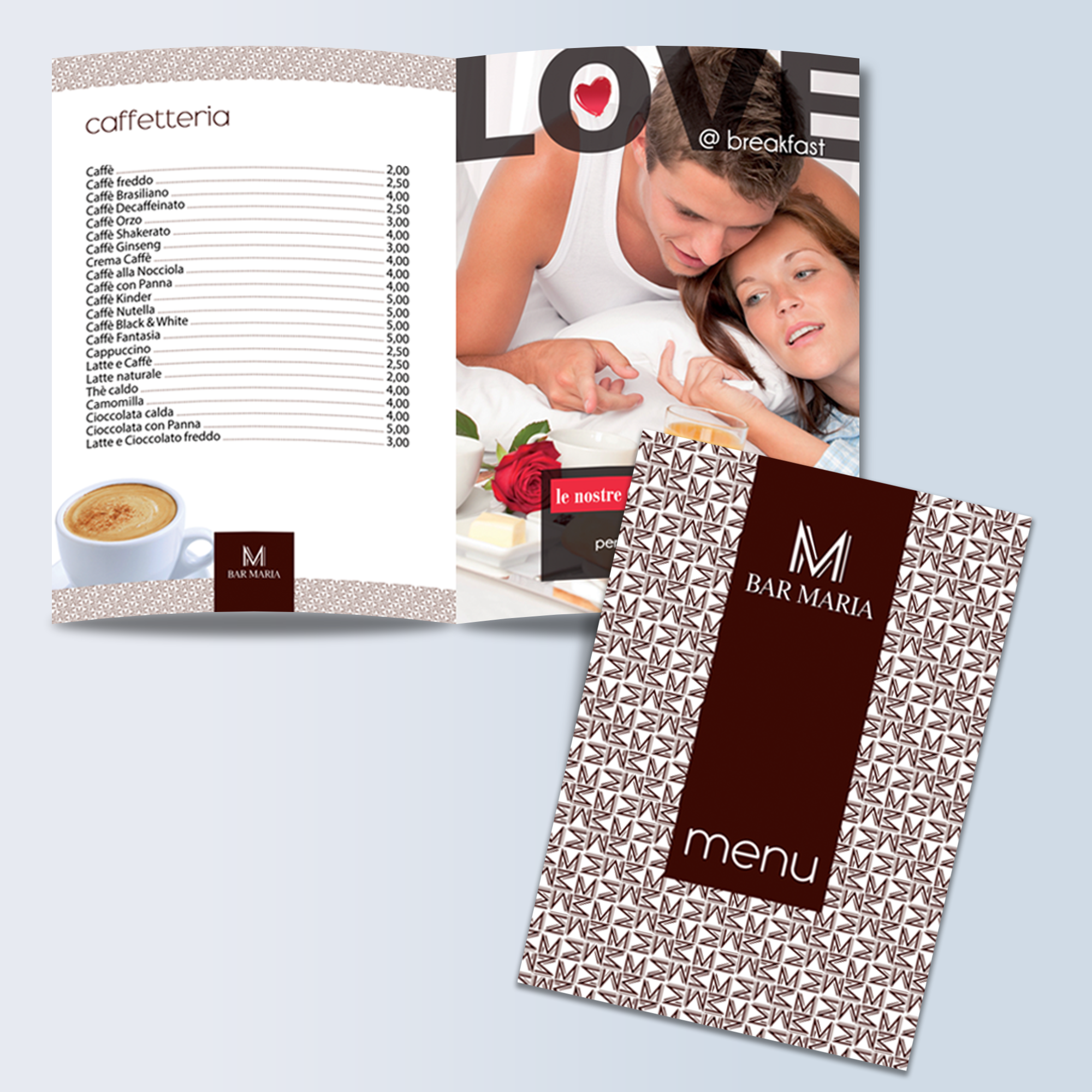 Menu Bar Maria - Oltre Grafica