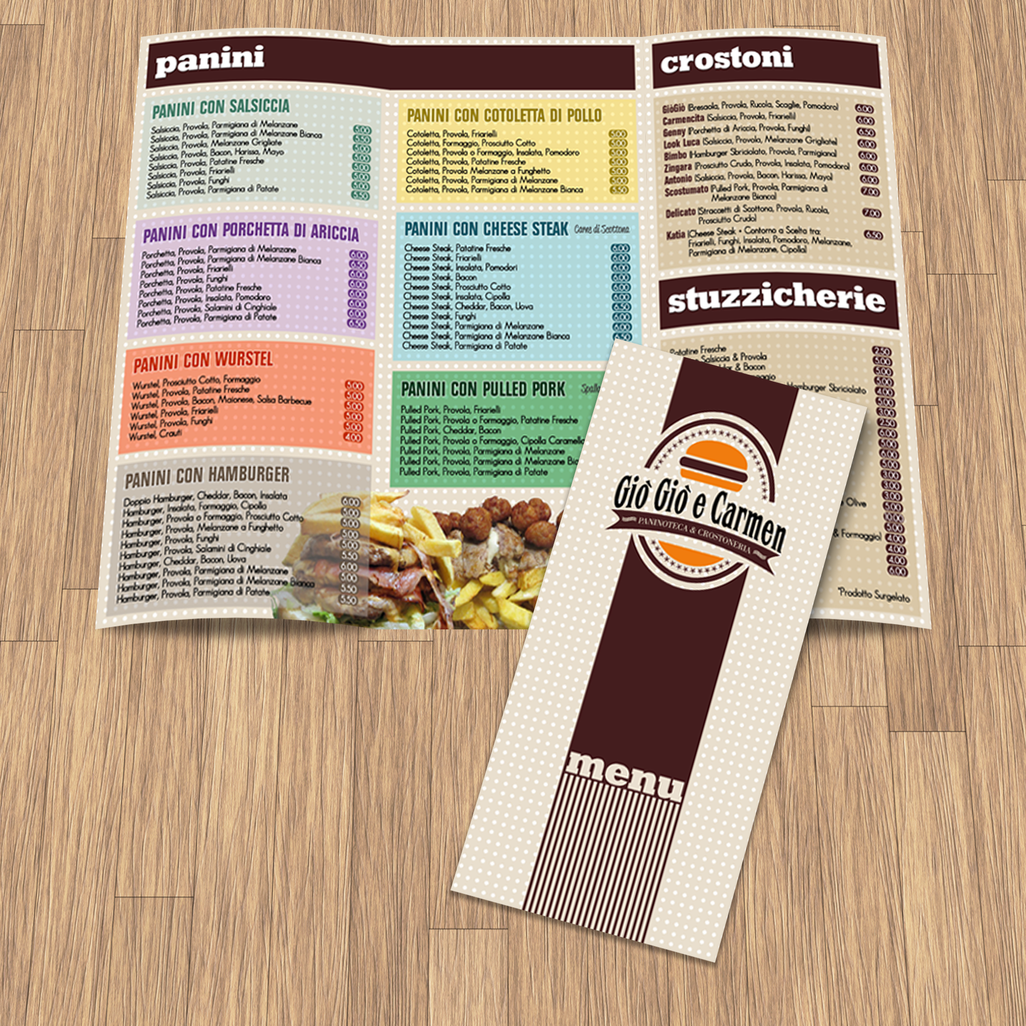 Menu GioGio