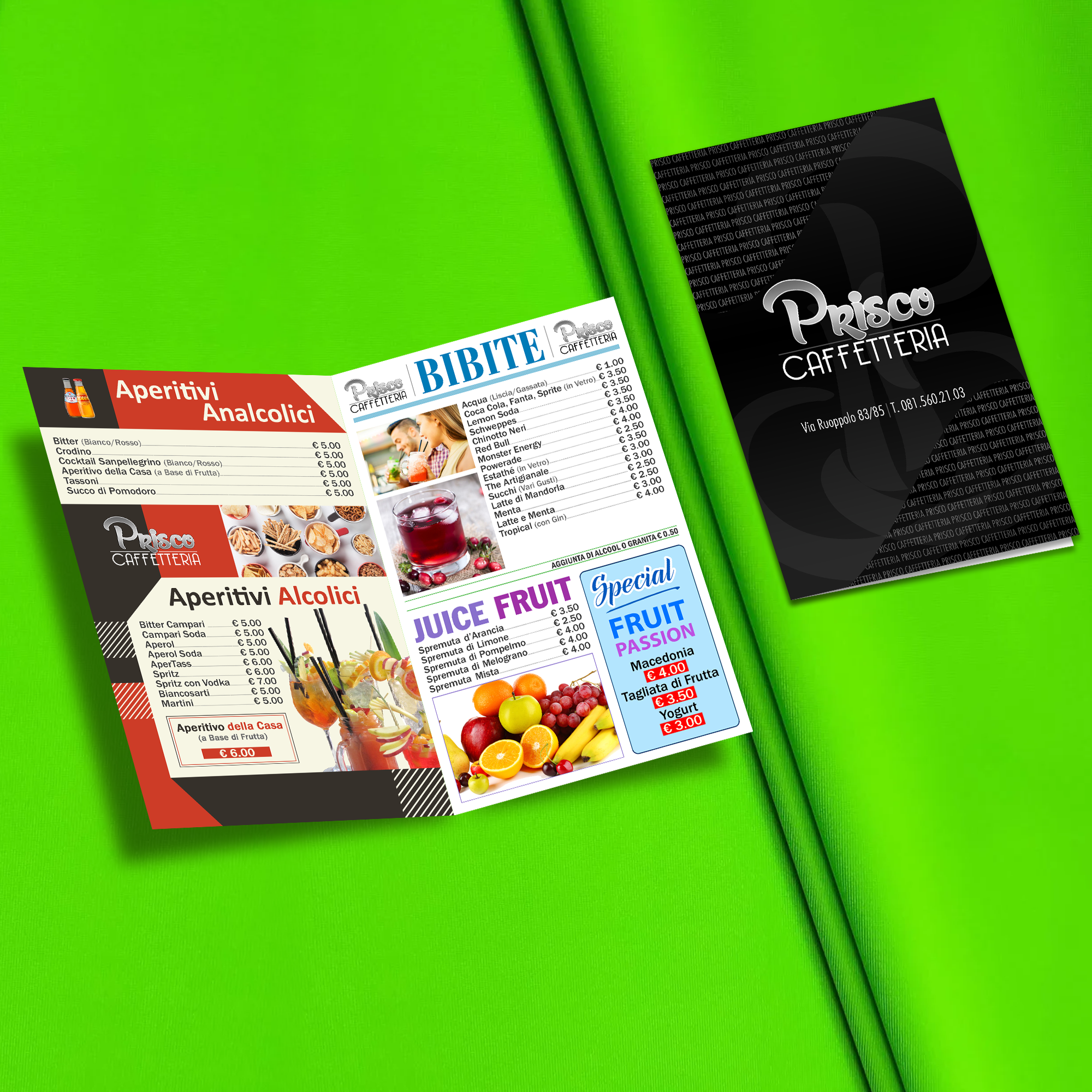 Menu Prisco
